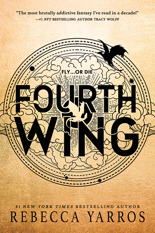 Fourth Wing by Rebecca Yarros Book ISBN 9781649374042